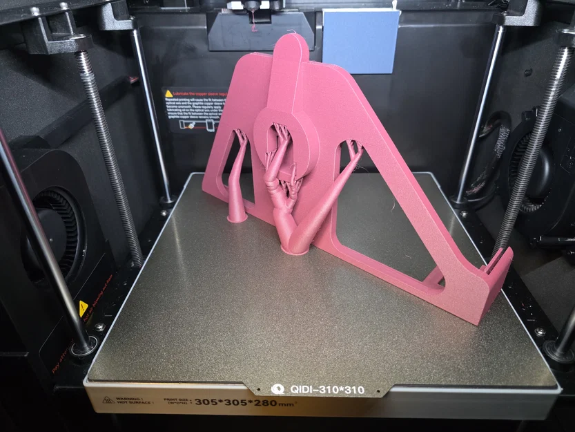 Giá đỡ cuộn nhựa bên hông cho máy in 3D Qidi Plus 4 - Image 2