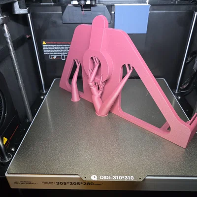 Giá đỡ cuộn nhựa bên hông cho máy in 3D Qidi Plus 4