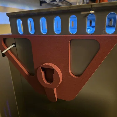 Giá đỡ cuộn nhựa bên hông cho máy in 3D Qidi Plus 4