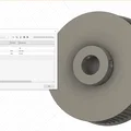 [OEPU] Bộ sưu tập bánh răng đai GT2 - Parametric - Thumbnail 3