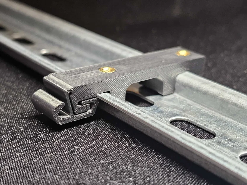 Kẹp thanh ray DIN cấu hình thấp - Image 1