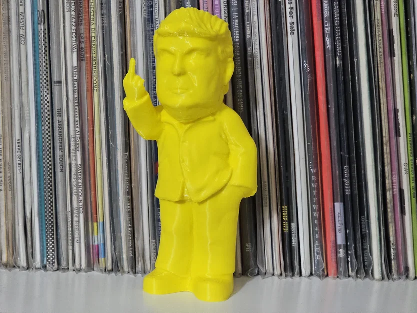 Mô hình 3D Trump đang giận dữ - Mẫu trang trí bàn làm việc độc lạ - Image 1