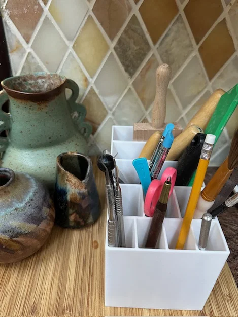 Khay Đựng Dụng Cụ Làm Gốm Có Thoát Nước - Image 2