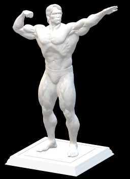 Mô hình tượng Arnold Schwarzenegger (2) - Image 1