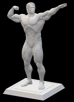 Mô hình tượng Arnold Schwarzenegger (2) - Image 3
