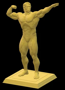Mô hình tượng Arnold Schwarzenegger (2) - Image 4