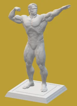 Mô hình tượng Arnold Schwarzenegger (2) - Image 5