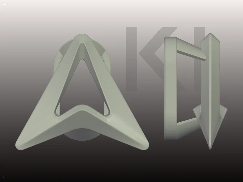 Nắp chụp tay nắm cửa Creality K1 (Logo mới) - Image 1