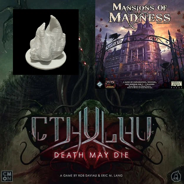 Cthulhu: Death May Die / Mansions of Madness - Token Lửa 3D - Image 1