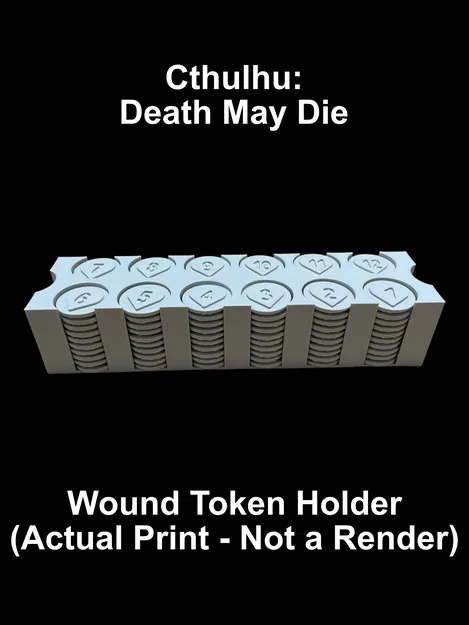 Cthulhu: Death May Die - Bộ giữ vết thương v3 và Token v2 - Image 2