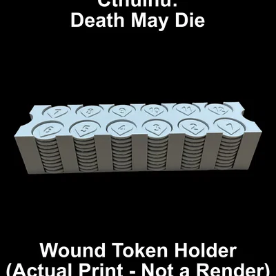Cthulhu: Death May Die - Bộ giữ vết thương v3 và Token v2