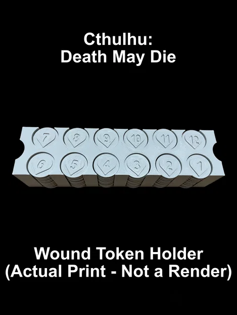 Cthulhu: Death May Die - Bộ giữ vết thương v3 và Token v2 - Image 4