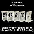 Mansions of Madness: Token cửa sổ tường đục (Opaque Wall Window Tokens) - Thumbnail 2