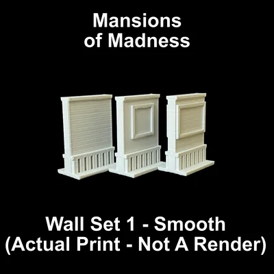 Mansions of Madness: Bộ 6 Tường Token (Loại trơn)