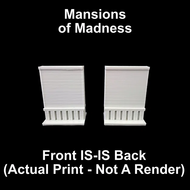 Mansions of Madness: Bộ 6 Tường Token (Loại trơn) - Image 3