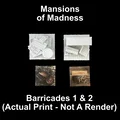 Mansions of Madness: Các mô hình vật cản (Barricade Tokens) - Thumbnail 2