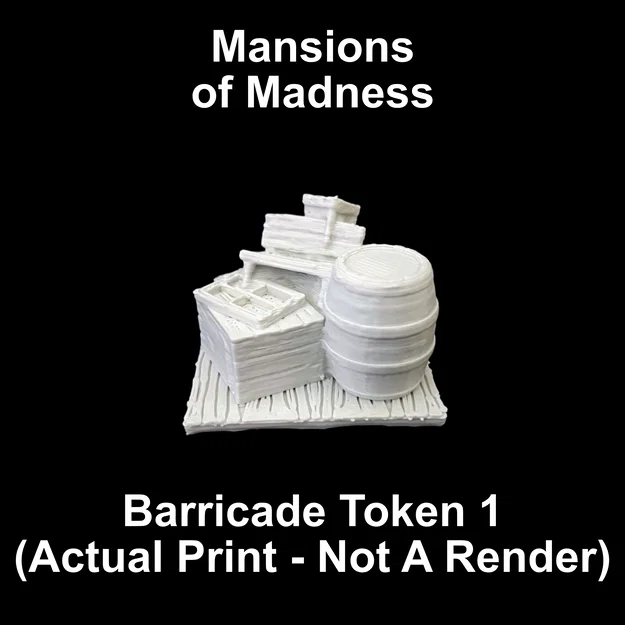 Mansions of Madness: Các mô hình vật cản (Barricade Tokens) - Image 3