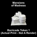 Mansions of Madness: Các mô hình vật cản (Barricade Tokens) - Thumbnail 3