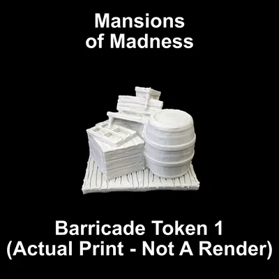 Mansions of Madness: Các mô hình vật cản (Barricade Tokens)
