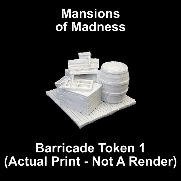 Mansions of Madness: Các mô hình vật cản (Barricade Tokens) - Image 4