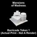 Mansions of Madness: Các mô hình vật cản (Barricade Tokens) - Thumbnail 4