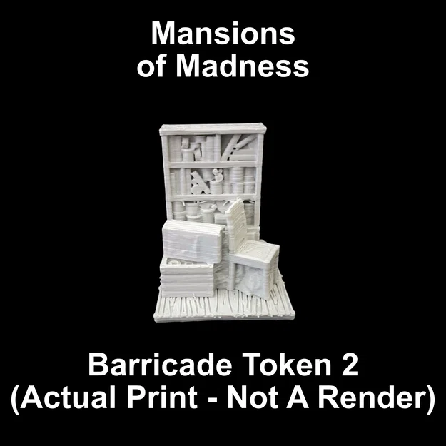 Mansions of Madness: Các mô hình vật cản (Barricade Tokens) - Image 6