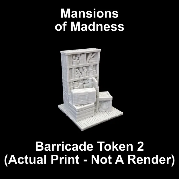 Mansions of Madness: Các mô hình vật cản (Barricade Tokens) - Image 7