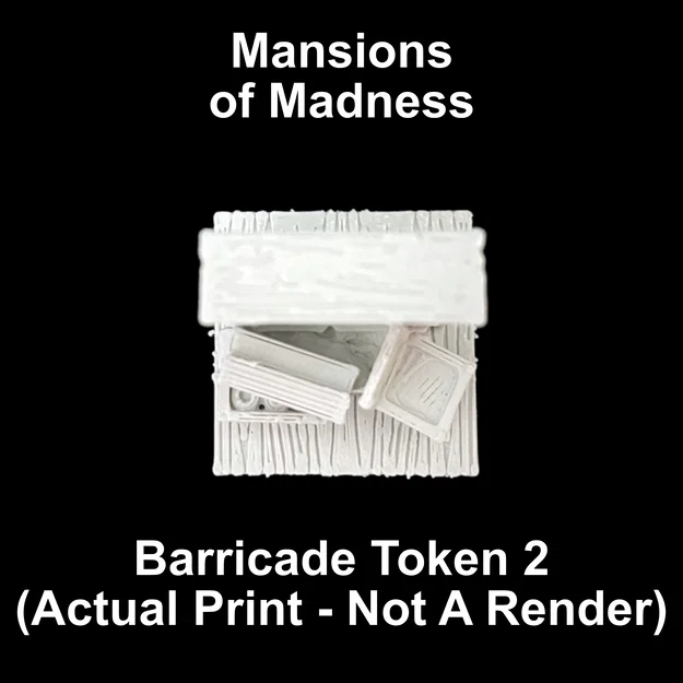 Mansions of Madness: Các mô hình vật cản (Barricade Tokens) - Image 8