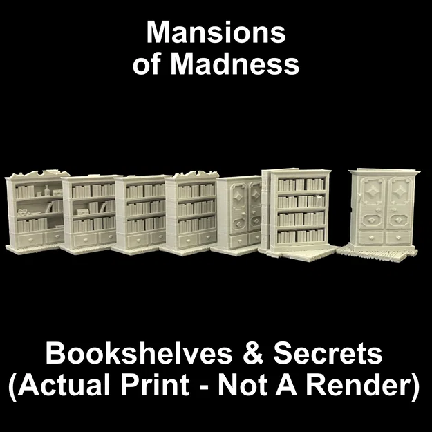 Mansions of Madness: Các token tủ sách (Bookshelf Tokens) - Image 2