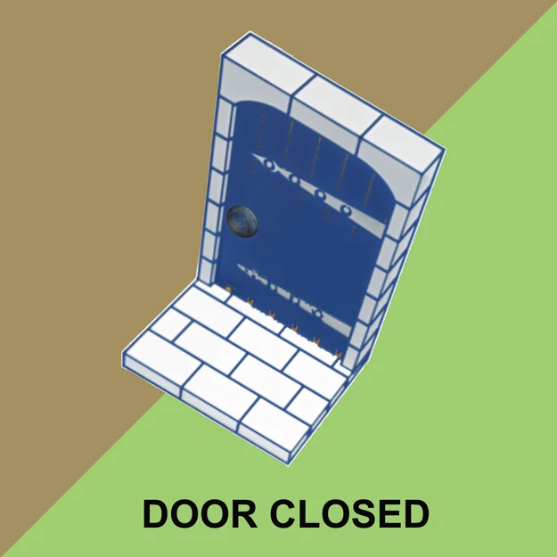 Bộ token, cửa, bụi cây, phòng Vault cho Zombicide Black Plague / Green Horde (Cập nhật 10/09/24) - Image 15