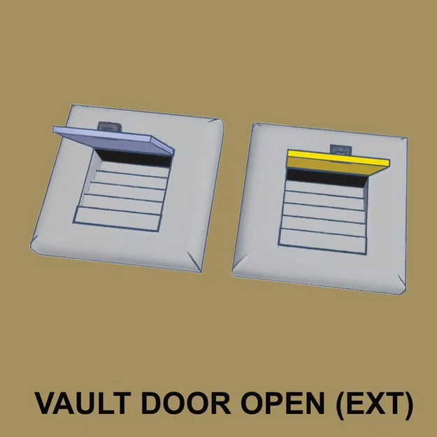 Bộ token, cửa, bụi cây, phòng Vault cho Zombicide Black Plague / Green Horde (Cập nhật 10/09/24) - Image 17