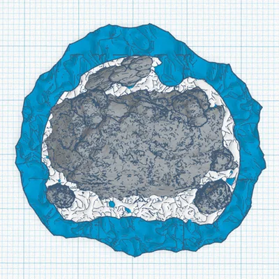 Địa hình đảo Mantic Armada - Các mỏm đá nhỏ