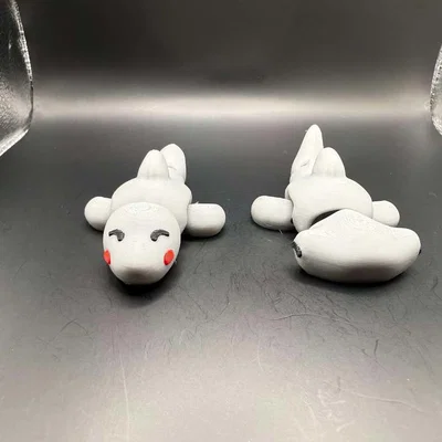 Bộ sưu tập Cá mập và Cá mập đầu búa mini khớp nối đáng yêu