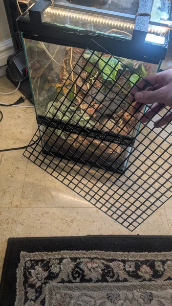 Tấm lưới Egg Crate cho bể thủy sinh/cạn (Hardscape & Nhân giống rêu) V.2 - Image 1