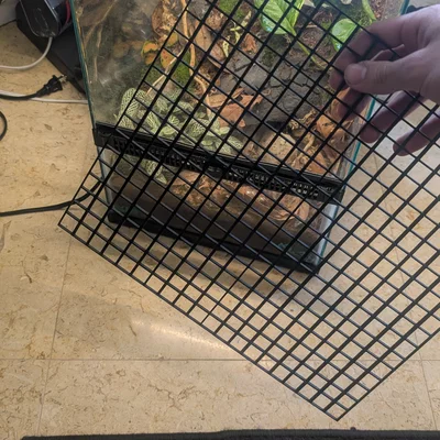 Tấm lưới Egg Crate cho bể thủy sinh/cạn (Hardscape & Nhân giống rêu) V.2