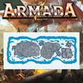 Địa hình Mantic Armada: Các đảo đá cỡ trung - Thumbnail 1