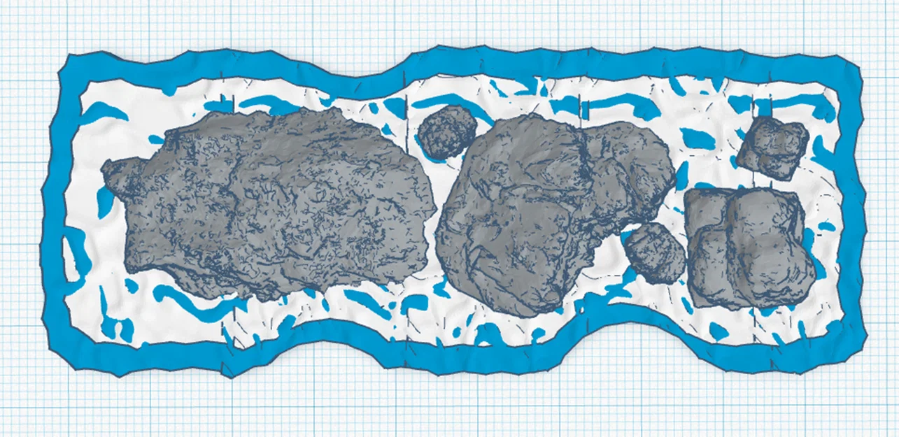 Địa hình Mantic Armada: Các đảo đá cỡ trung - Image 2