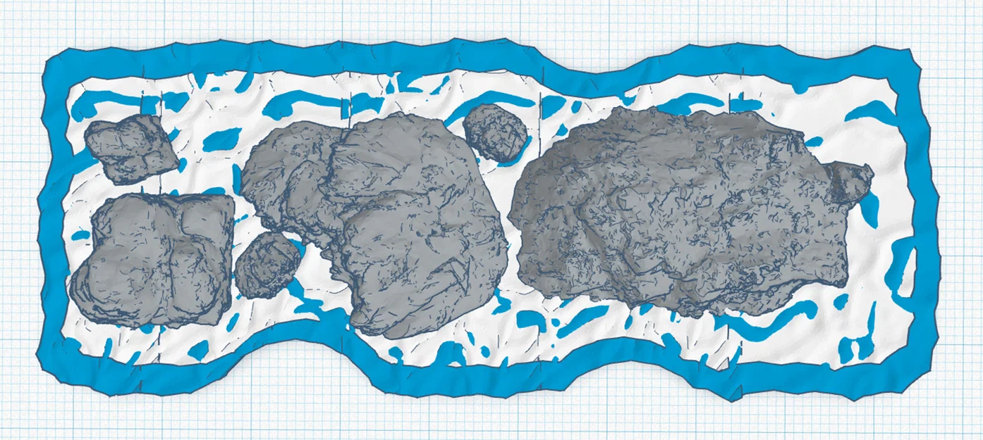 Địa hình Mantic Armada: Các đảo đá cỡ trung - Image 4