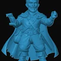 Mô hình Halfling Bard cho game tabletop - Thumbnail 1