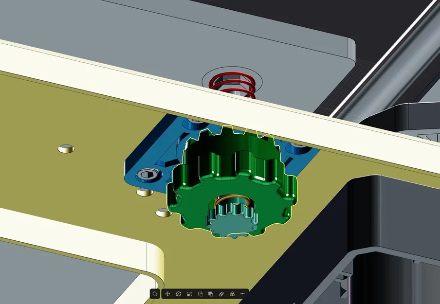 Phiãn bản mồi: Bộ chỉnh bàn in BEACON cho Qidi Plus 4 - Image 2