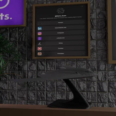 B-2 Spirit – Mô hình máy bay ném bom tàng hình in 3D