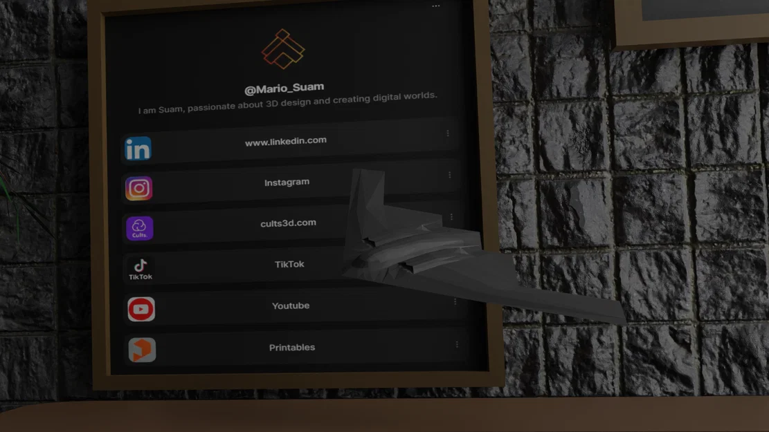 B-2 Spirit – Mô hình máy bay ném bom tàng hình in 3D - Image 4