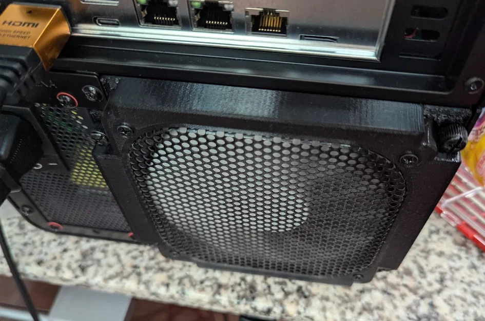 Modul mở rộng gắn quạt 120mm cho vỏ máy Jonsbo N2 - Image 1