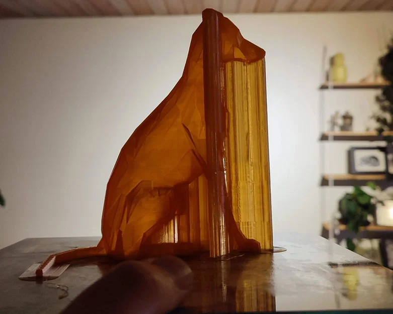 Mô hình chú chó Greyhound / Whippet phong cách Low Poly đang ngồi - Image 8