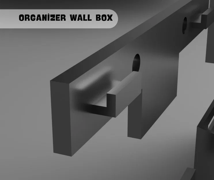 Bộ Kệ Treo Tường, Hộp Đựng Linh Kiện Xưởng - File STL In 3D - Image 2