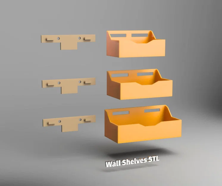 Bộ Kệ Treo Tường, Hộp Đựng Linh Kiện Xưởng - File STL In 3D - Image 6