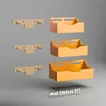 Bộ Kệ Treo Tường, Hộp Đựng Linh Kiện Xưởng - File STL In 3D - Thumbnail 6