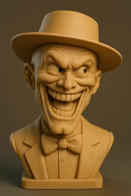 Mô hình 3D Jim Carrey cực chất và đầy biểu cảm - Image 1