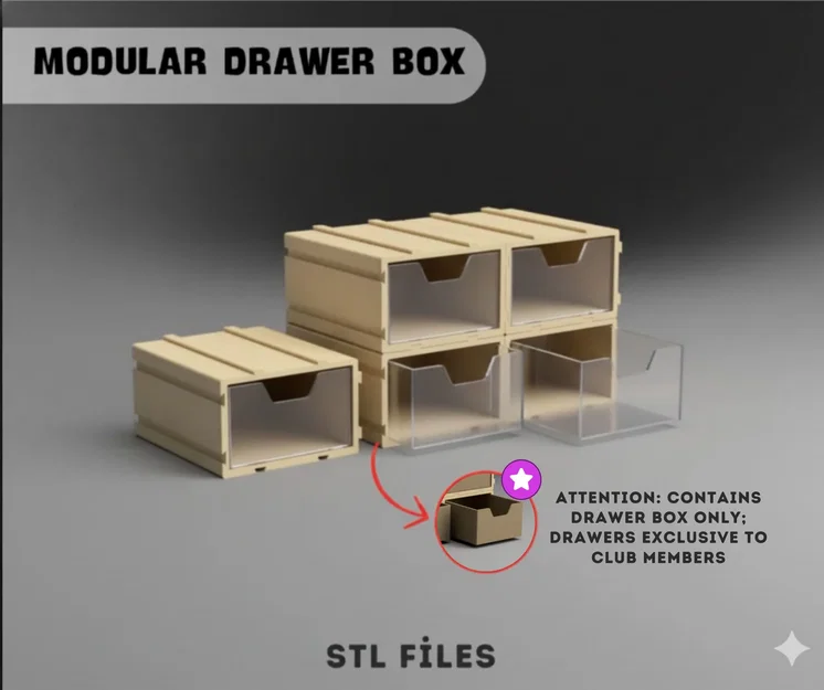 Hộp Đựng Vật Dụng Modular - Thiết Kế Module In 3D Tiện Lợi - Image 1