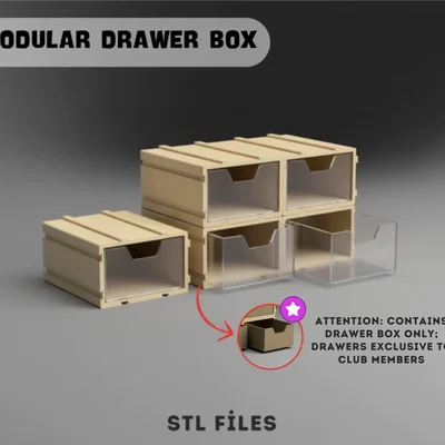 Hộp Đựng Vật Dụng Modular - Thiết Kế Module In 3D Tiện Lợi